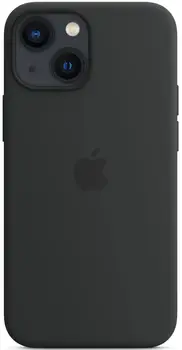 Чехол Silicone Case with MagSafe для iPhone 13 Mini Midnight