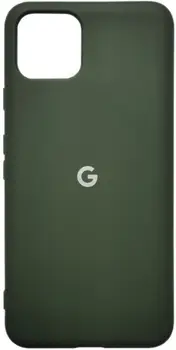 Чохол Silicone Case для Google Pixel 4 Dark Green