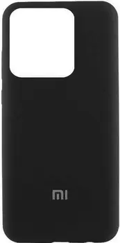 Чехол Silicone Cover Lakshmi (AAA) with Logo для Xiaomi Poco X6 / Note 13 Pro 5G Black