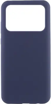 Чохол Silicone Cover Lakshmi (AAA) для Xiaomi Poco X6 Pro Midnight Blue