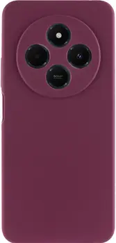 Чехол Silicone Cover Lakshmi Full Camera (AAA) для Xiaomi Redmi 14C / Poco C75 Plum