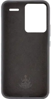 Чехол Silicone Cover Lakshmi (AAA) для Xiaomi Redmi Note 13 Pro+ Black