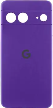 Чохол Silicone Cover Lakshmi Full Camera (AAA) with Logo для Google Pixel 7 Amethyst