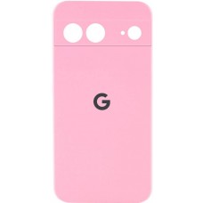 Чохол Silicone Cover Lakshmi Full Camera (AAA) with Logo для Google Pixel 7 Light Pink