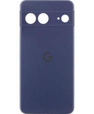 Чехол Silicone Cover Lakshmi Full Camera (AAA) with Logo для Google Pixel 7 Midnight Blue