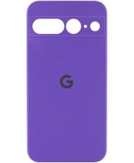 Чохол Silicone Cover Lakshmi Full Camera (AAA) with Logo для Google Pixel 7 Pro Amethyst