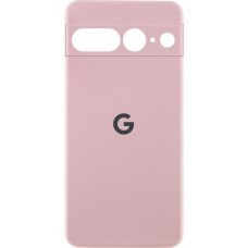 Чохол Silicone Cover Lakshmi Full Camera (AAA) with Logo для Google Pixel 7 Pro Pink Sand