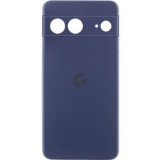 Чохол Silicone Cover Lakshmi Full Camera (AAA) with Logo для Google Pixel 7a Midnight Blue