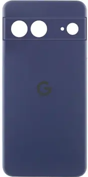 Чохол Silicone Cover Lakshmi Full Camera (AAA) with Logo для Google Pixel 7a Midnight Blue
