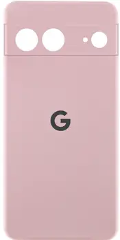 Чохол Silicone Cover Lakshmi Full Camera (AAA) with Logo для Google Pixel 7a Pink Sand