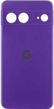Чохол Silicone Cover Lakshmi Full Camera (AAA) with Logo для Google Pixel 8 Amethyst