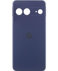 Чохол Silicone Cover Lakshmi Full Camera (AAA) with Logo для Google Pixel 8 Midnight Blue