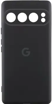 Чохол Silicone Cover Lakshmi Full Camera (AAA) with Logo для Google Pixel 9 Pro Black