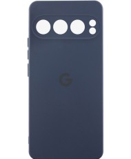 Чохол Silicone Cover Lakshmi Full Camera (AAA) with Logo для Google Pixel 9 Pro Midnight Blue