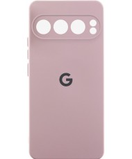 Чохол Silicone Cover Lakshmi Full Camera (AAA) with Logo для Google Pixel 9 Pro Pink Sand