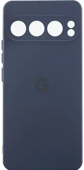Чохол Silicone Cover Lakshmi Full Camera (AAA) with Logo для Google Pixel 9 Pro XL Midnight Blue