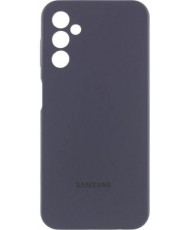 Чохол Silicone Cover Lakshmi Full Camera (AAA) with Logo для Samsung Galaxy A15 4G/5G / M15 5G Dark Gray