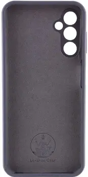 Чохол Silicone Cover Lakshmi Full Camera (AAA) with Logo для Samsung Galaxy A15 4G/5G / M15 5G Dark Gray