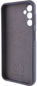 Чохол Silicone Cover Lakshmi Full Camera (AAA) with Logo для Samsung Galaxy A15 4G/5G / M15 5G Dark Gray