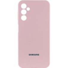 Чохол Silicone Cover Lakshmi Full Camera (AAA) with Logo для Samsung Galaxy A15 4G/5G / M15 5G Pink Sand