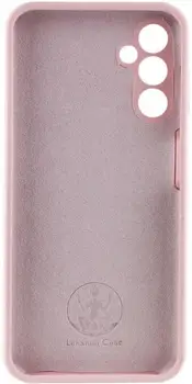 Чехол Silicone Cover Lakshmi Full Camera (AAA) with Logo для Samsung Galaxy A15 4G/5G / M15 5G Pink Sand