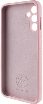 Чехол Silicone Cover Lakshmi Full Camera (AAA) with Logo для Samsung Galaxy A15 4G/5G / M15 5G Pink Sand