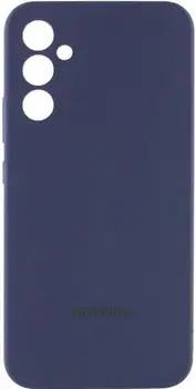 Чохол Silicone Cover Lakshmi Full Camera (AAA) with Logo для Samsung Galaxy A54 5G Midnight Blue