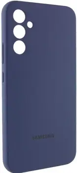 Чохол Silicone Cover Lakshmi Full Camera (AAA) with Logo для Samsung Galaxy A54 5G Midnight Blue