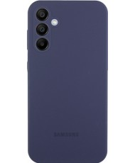 Чехол Silicone Cover Lakshmi Full Camera (AAA) with Logo для Samsung Galaxy A54 5G Midnight Blue