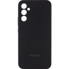 Чохол Silicone Cover Lakshmi Full Camera (AAA) with Logo для Samsung Galaxy A35 Black