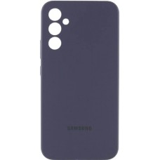 Чохол Silicone Cover Lakshmi Full Camera (AAA) with Logo для Samsung Galaxy A35 Dark Gray