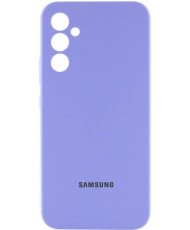 Чохол Silicone Cover Lakshmi Full Camera (AAA) with Logo для Samsung Galaxy A35 Dasheen