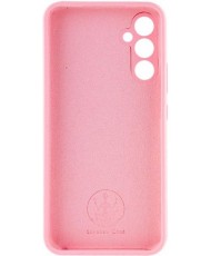 Чохол Silicone Cover Lakshmi Full Camera (AAA) with Logo для Samsung Galaxy A55 Light Pink