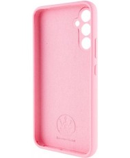 Чохол Silicone Cover Lakshmi Full Camera (AAA) with Logo для Samsung Galaxy A55 Light Pink