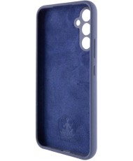 Чехол Silicone Cover Lakshmi Full Camera (AAA) with Logo для Samsung Galaxy A55 Midnight Blue