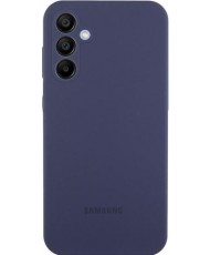 Чехол Silicone Cover Lakshmi Full Camera (AAA) with Logo для Samsung Galaxy A55 Midnight Blue