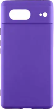 Чохол Silicone Cover Lakshmi Full Camera (AAA) для Google Pixel 7 Amethyst
