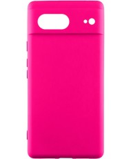 Чохол Silicone Cover Lakshmi Full Camera (AAA) для Google Pixel 7 Barbie Pink