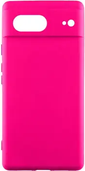 Чохол Silicone Cover Lakshmi Full Camera (AAA) для Google Pixel 7 Barbie Pink