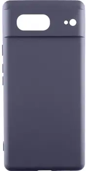Чехол Silicone Cover Lakshmi Full Camera (AAA) для Google Pixel 7 Dark Gray