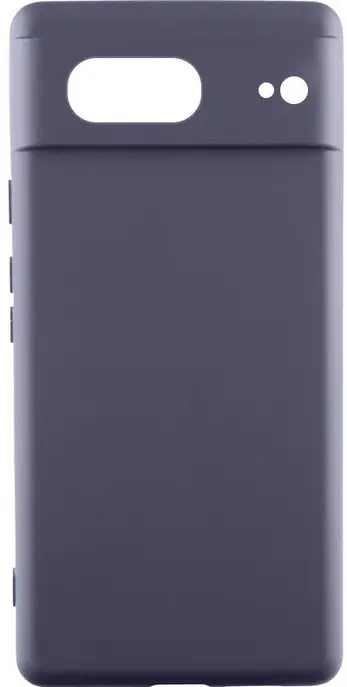 Чохол Silicone Cover Lakshmi Full Camera (AAA) для Google Pixel 7 Dark Gray