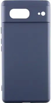 Чохол Silicone Cover Lakshmi Full Camera (AAA) для Google Pixel 7 Midnight Blue