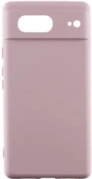 Чохол Silicone Cover Lakshmi Full Camera (AAA) для Google Pixel 7 Pink Sand