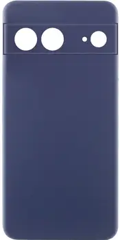 Чохол Silicone Cover Lakshmi Full Camera (AAA) для Google Pixel 8 Midnight Blue