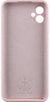 Чехол Silicone Cover Lakshmi Full Camera (AAA) для Samsung Galaxy A06 Pink Sand