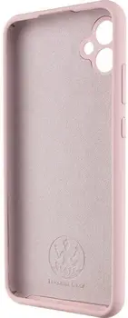 Чехол Silicone Cover Lakshmi Full Camera (AAA) для Samsung Galaxy A06 Pink Sand