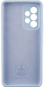 Чохол Silicone Cover Lakshmi Full Camera (AAA) для Samsung Galaxy A52 4G / A52 5G / A52s Light Blue