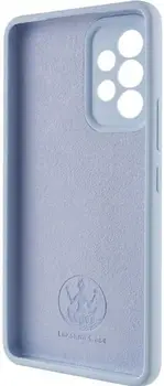 Чохол Silicone Cover Lakshmi Full Camera (AAA) для Samsung Galaxy A52 4G / A52 5G / A52s Light Blue