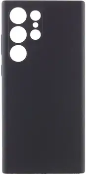 Чехол Silicone Cover Lakshmi Full Camera (AAA) для Samsung Galaxy S23 Ultra Black