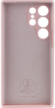 Чохол Silicone Cover Lakshmi Full Camera (AAA) для Samsung Galaxy S23 Ultra Pink Sand